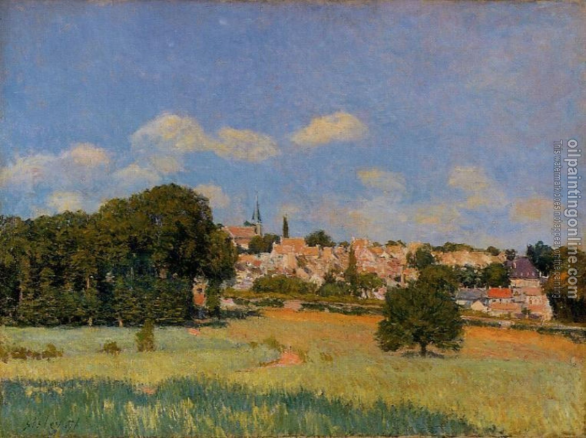 Sisley, Alfred - View of Marly-le-Roi